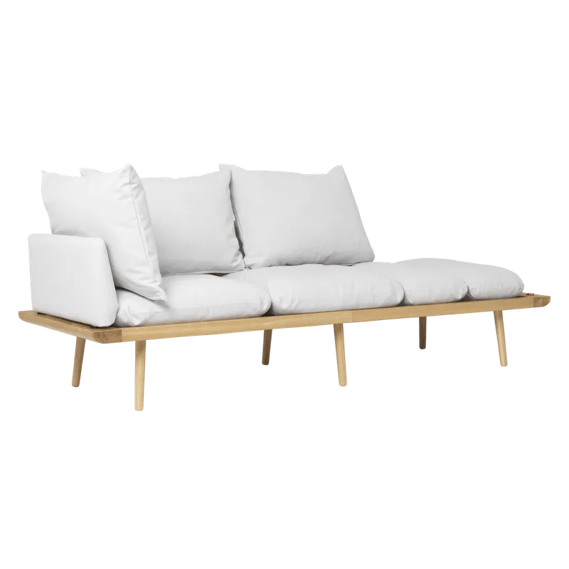 Lounge Around | 3-personers von UMAGE in Oak, Sterling – Produktfoto 2 von 2