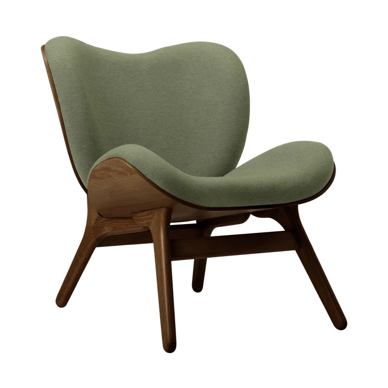 A Conversation Piece | loungestol, lav de UMAGE en Dark Oak, Morning Meadows – photo du produit