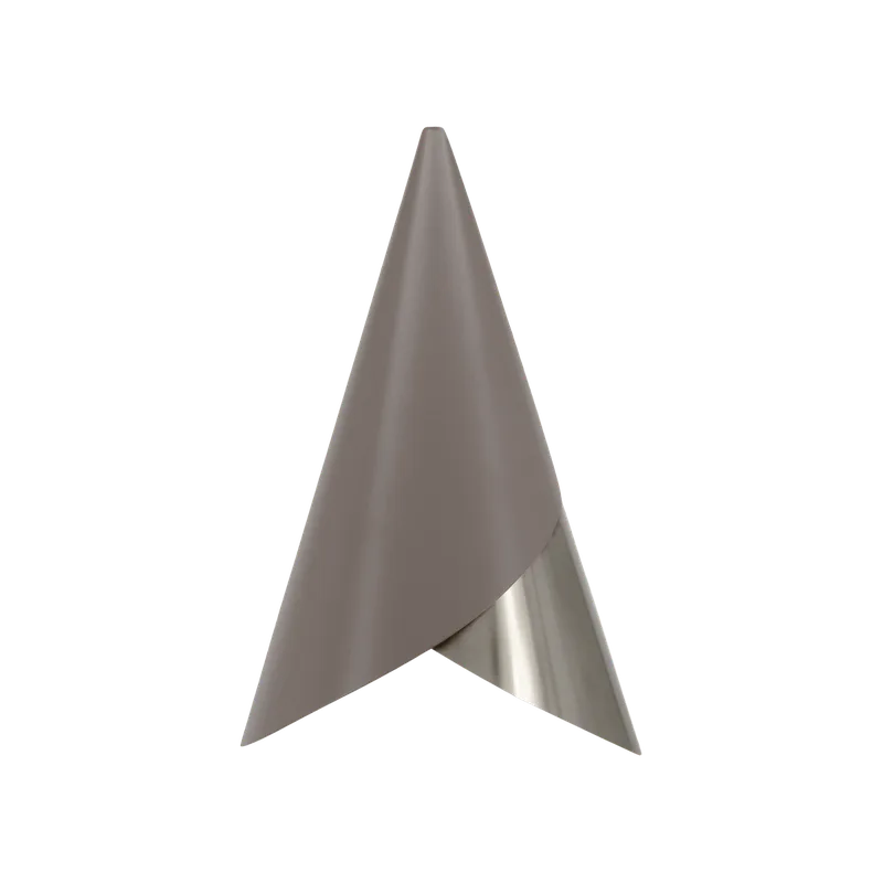 Cornet | lampeskærm by UMAGE in Umber/Steel – product photo