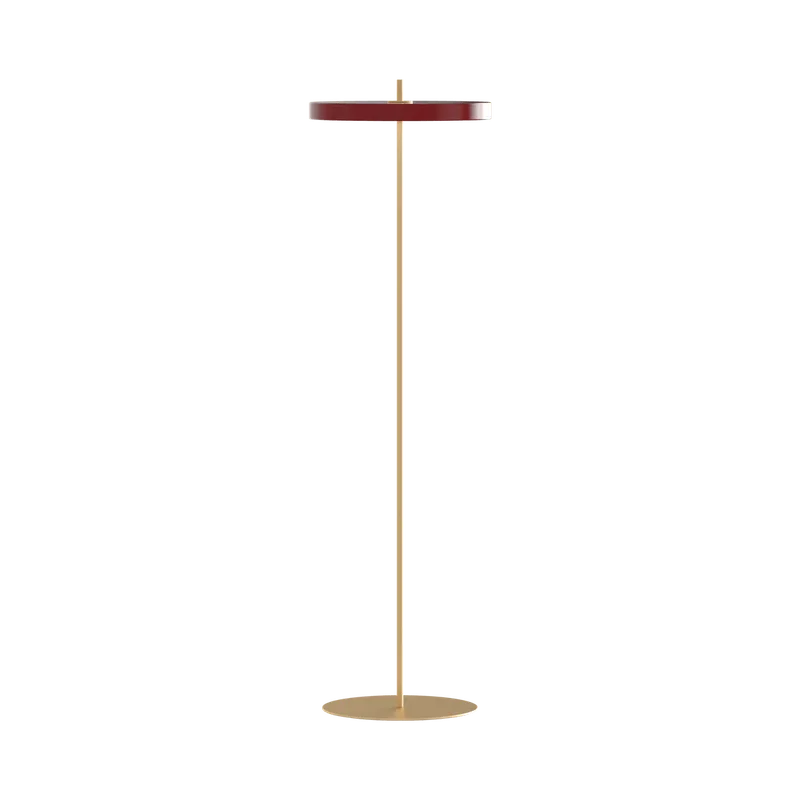 Asteria | gulvlampe von UMAGE in Ruby Red – Produktfoto