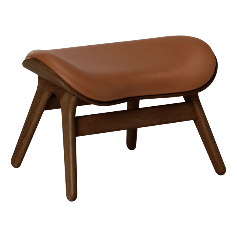 A Conversation Piece | ottoman von UMAGE in Dark Oak, Cognac – Produktfoto