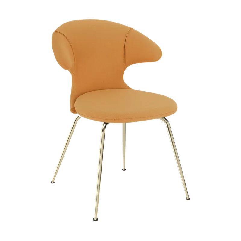 Time Flies | stol van UMAGE in Tangerine, Brass – productfoto