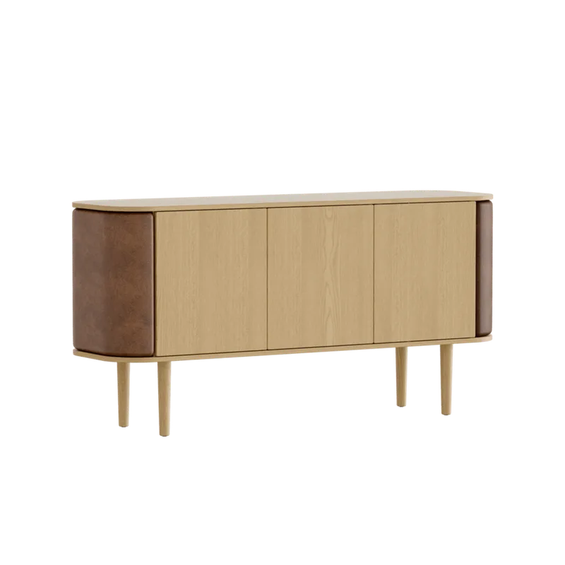 Treasures | 3-dørs skab by UMAGE in Oak, Hazelnut – product photo