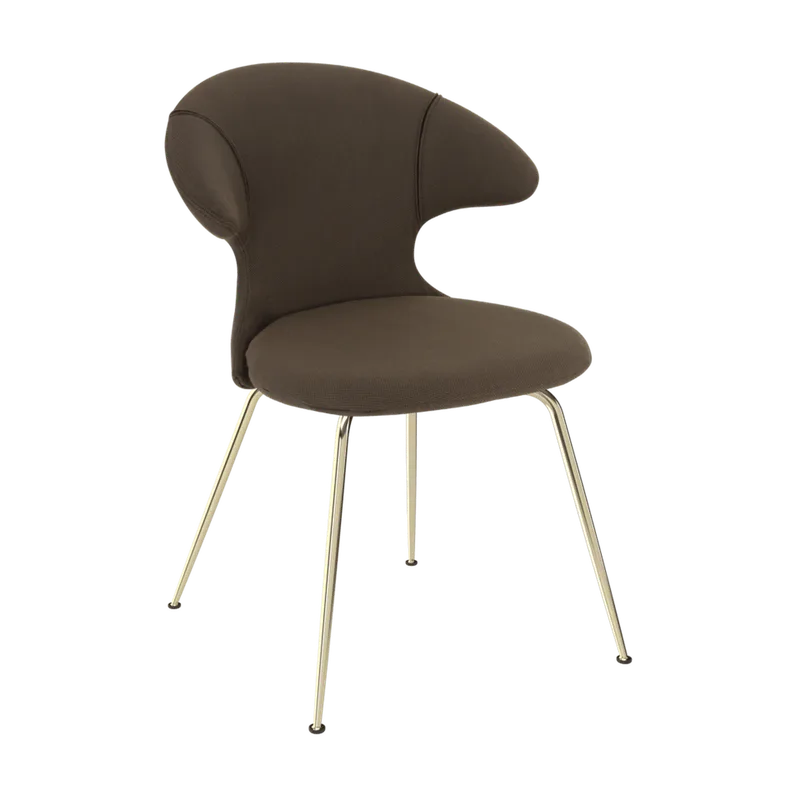 Time Flies | stol by UMAGE in Mocca, Brass – product photo