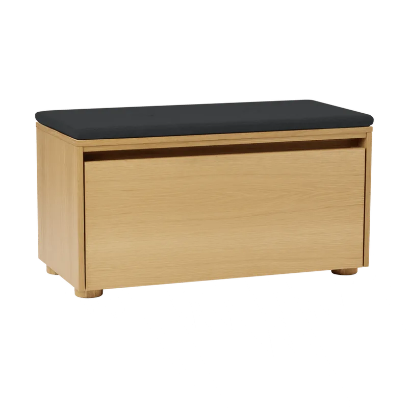 Hideaway | bænk by UMAGE in Oak, Shadow – product photo 2 of 2