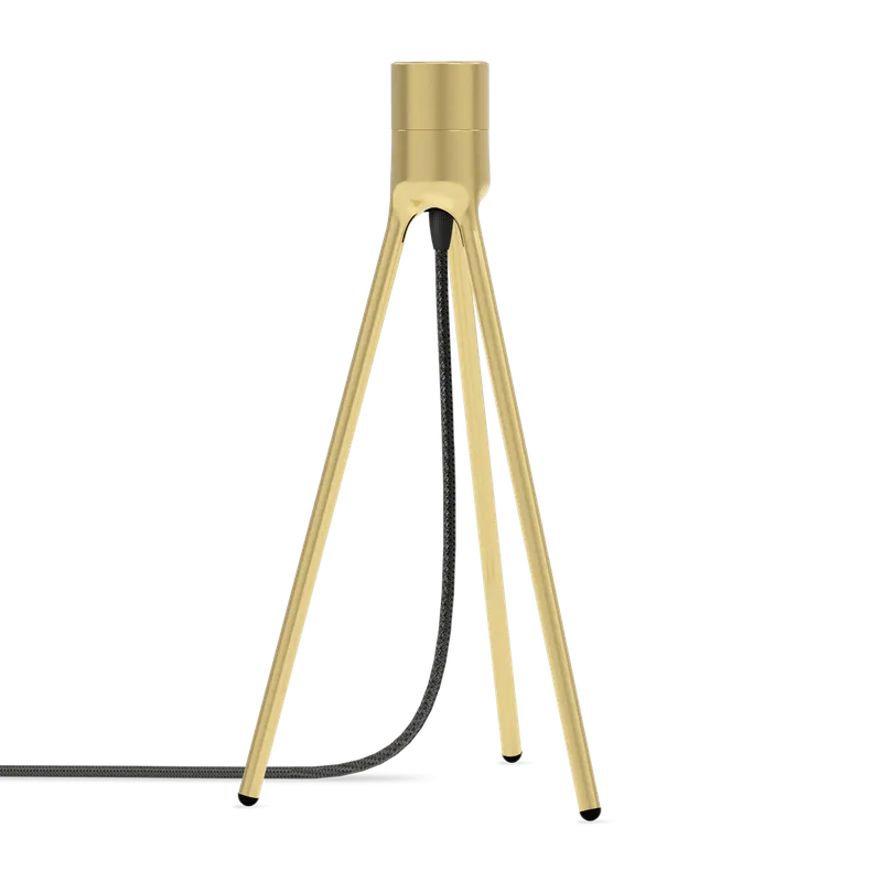 Tripod table | lampestander van UMAGE in Brushed Brass – productfoto