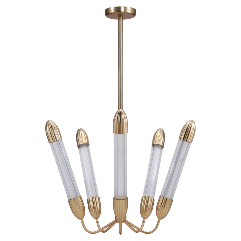 Lemon Squeeze Penta | pendellampe de UMAGE en Plated Brass, Short – photo du produit
