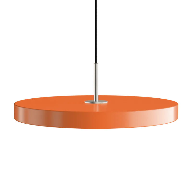 Asteria Plus | pendellampe van UMAGE in Nuance Orange, Steel Top, Medium – productfoto