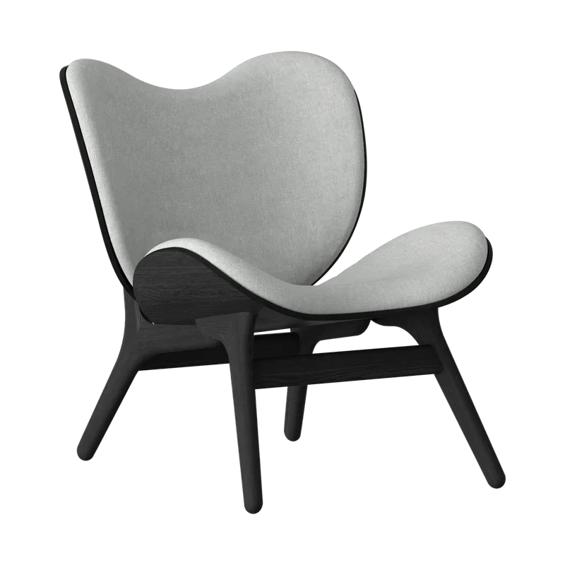A Conversation Piece | loungestol, lav de UMAGE en Black Oak, Sterling – photo du produit