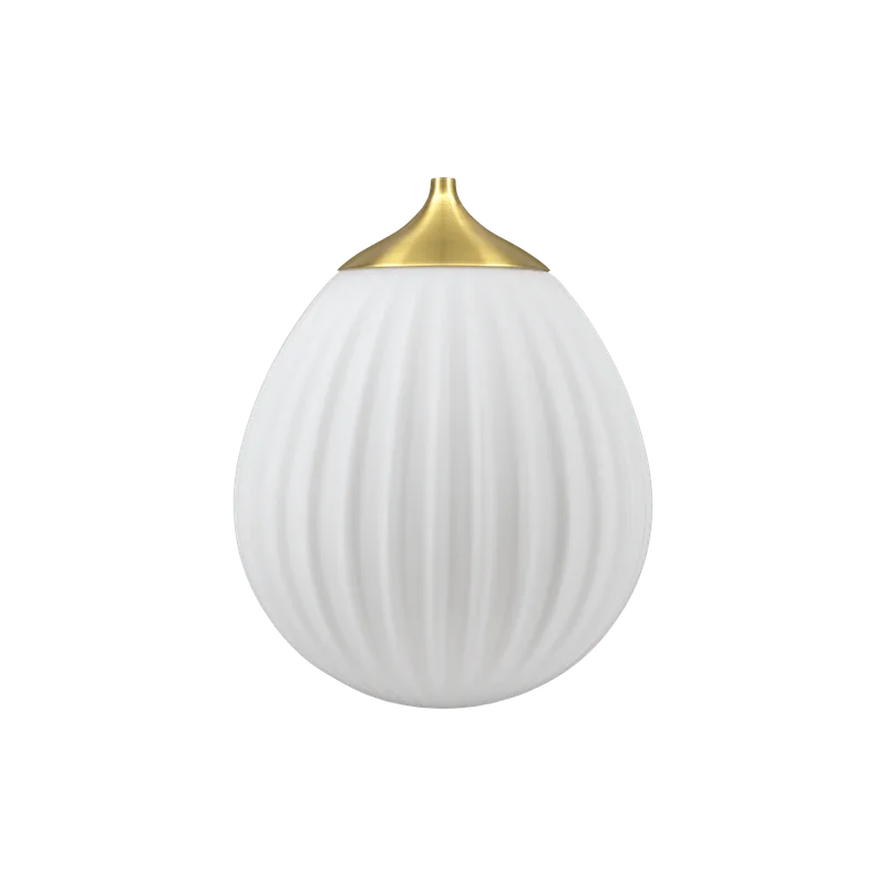 Around The World | pendant lampshade by UMAGE in Mini, Brushed Brass – product photo