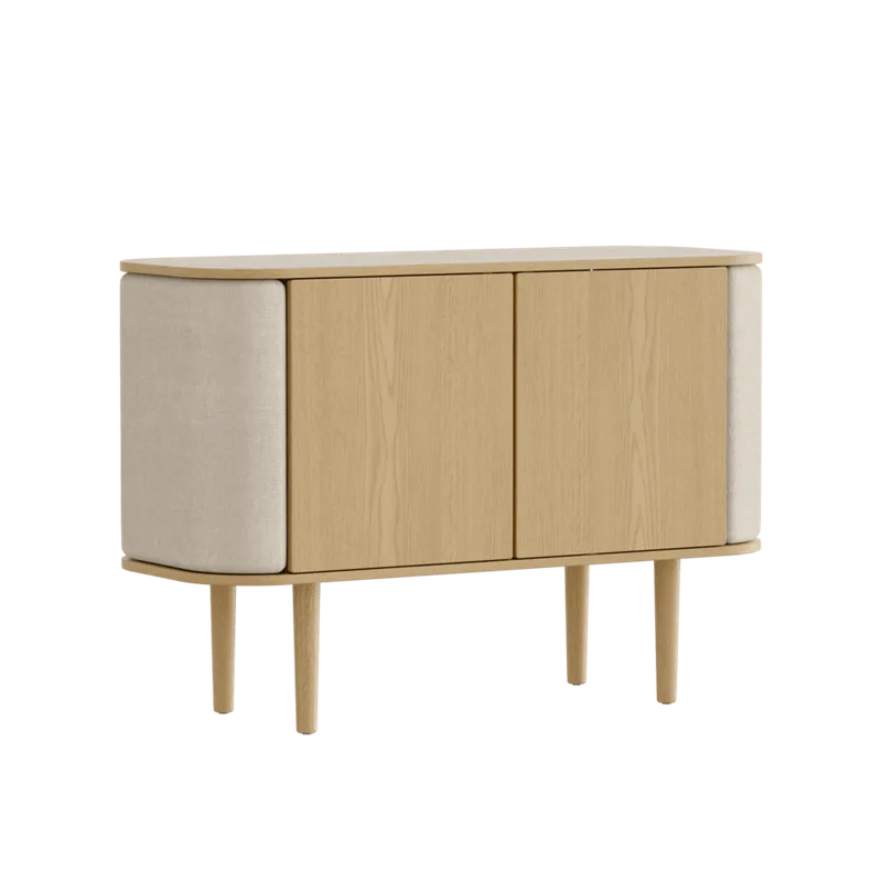 Treasures | 2-dørs skab von UMAGE in Oak, White Sands – Produktfoto