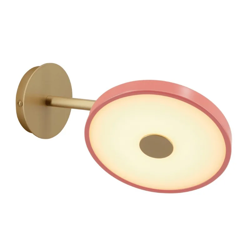 Asteria Short | væglampe by UMAGE in Brass, Nuance Rose, Not Hardwired – product photo