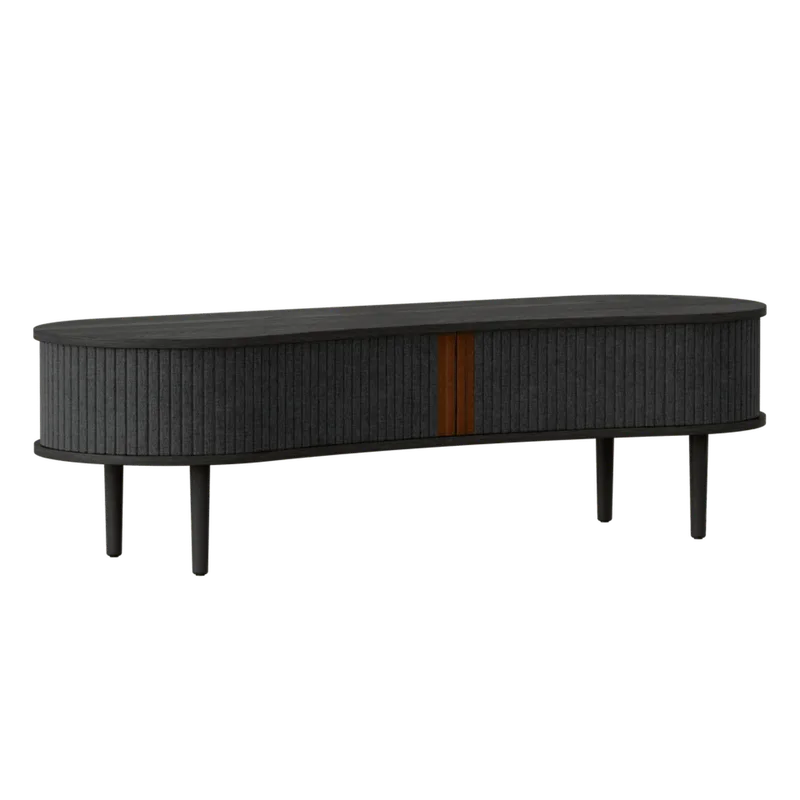 Audacious | TV bænk van UMAGE in Black Oak, Shadow – productfoto