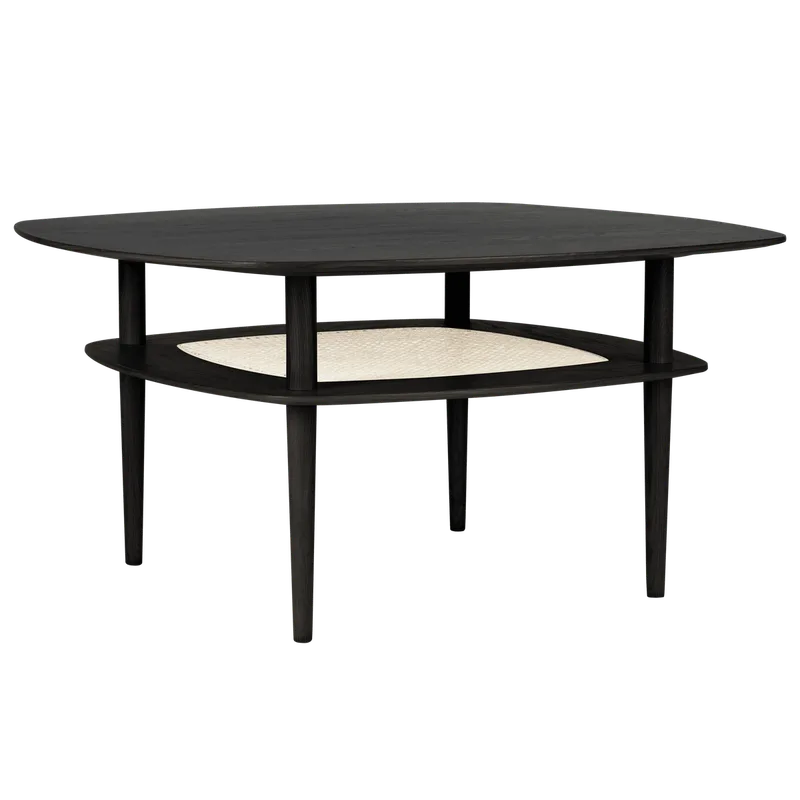 Together Smooth Square 100 | coffee table de UMAGE en Black Oak, Tall – photo du produit
