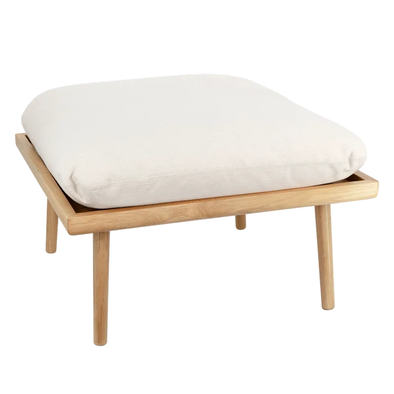 Lounge Around Shuffle | puf by UMAGE in Oak, White Sands – product photo