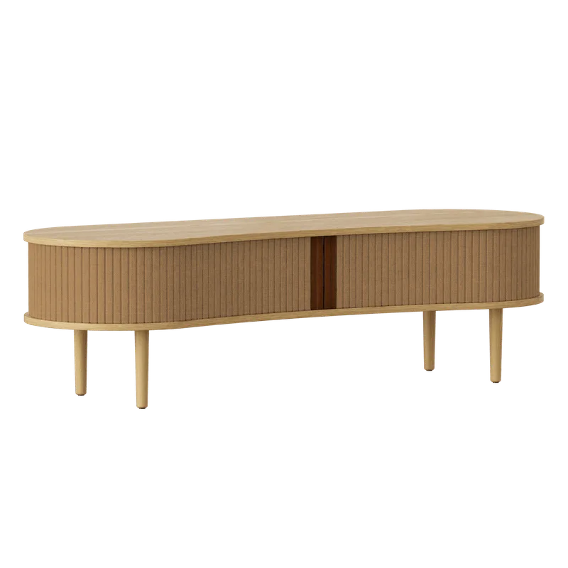 Audacious | TV bænk van UMAGE in Oak, Sugar Brown – productfoto