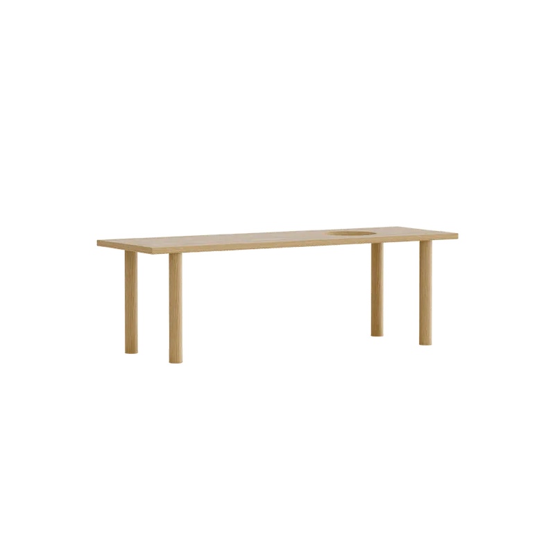Hylde | tilbehør til Stories de UMAGE en Oak, Extra Shelf w. Hole – photo du produit