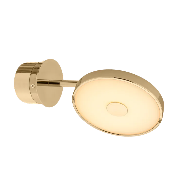 Asteria Short Monochrome | wall lamp by UMAGE in Polished Brass, Hardwired – product photo