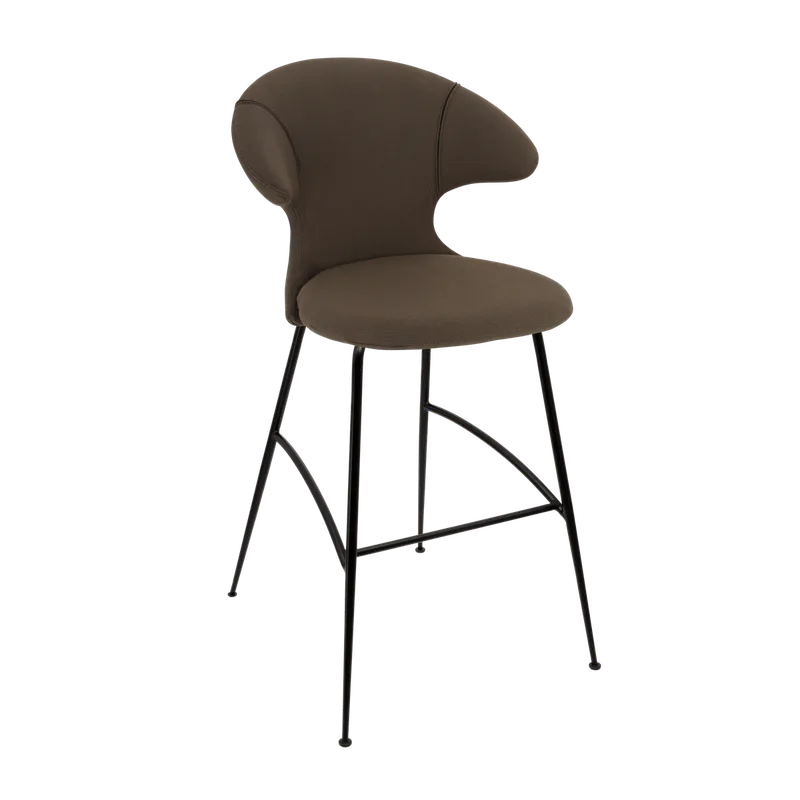 Time Flies | barstol by UMAGE in Mocca, Black – product photo