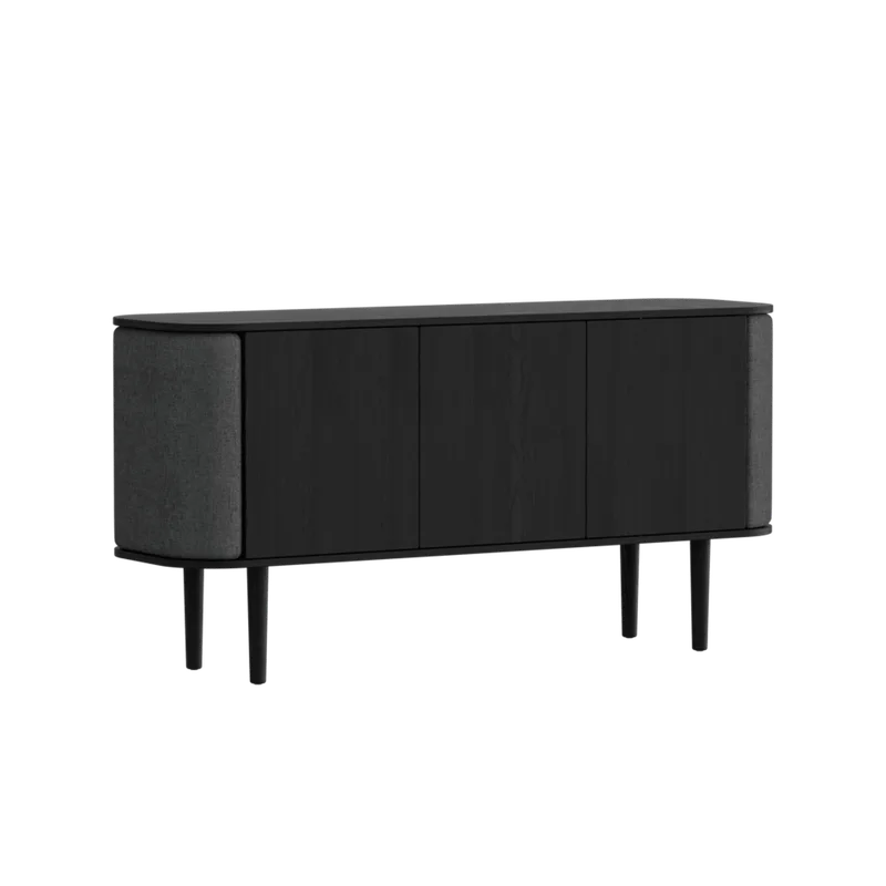 Treasures | 3-dørs skab by UMAGE in Black Oak, Shadow – product photo