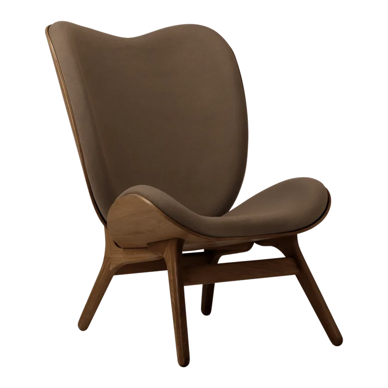 A Conversation Piece | loungestol, høj de UMAGE en Dark Oak, Mocca – photo du produit