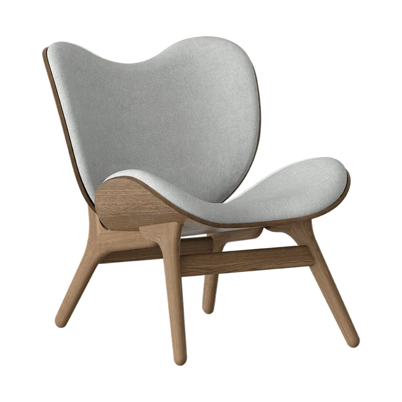 A Conversation Piece | loungestol, lav de UMAGE en Dark Oak, Sterling – photo du produit