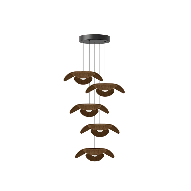Forget Me Not cluster 5 | lampesæt by UMAGE in Dark oak, Medium – product photo