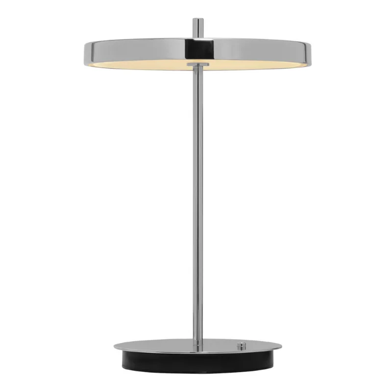 Asteria Move Monochrome | bærbar lampe van UMAGE in Polished steel – productfoto