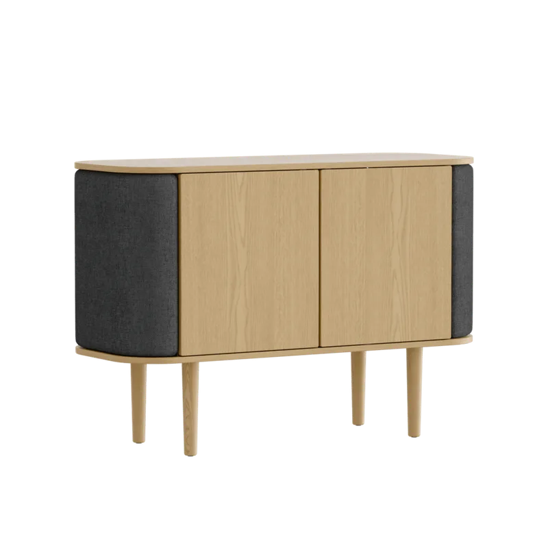 Treasures | 2-dørs skab by UMAGE in Oak, Shadow – product photo