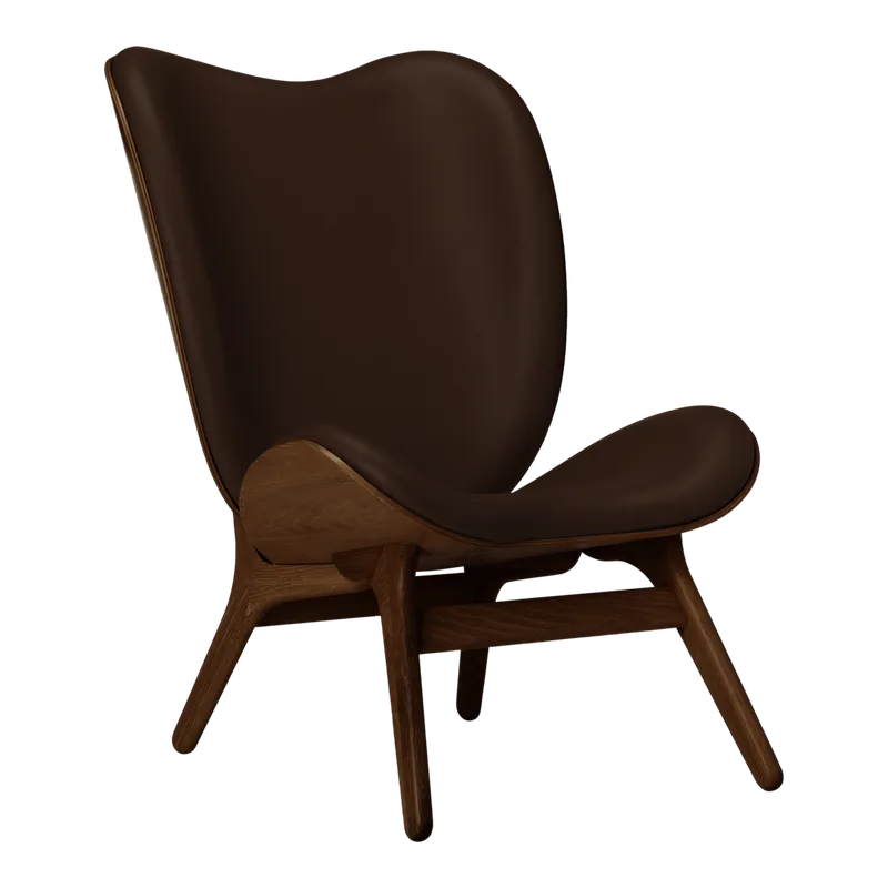 A Conversation Piece | loungestol, høj by UMAGE in Dark Oak, Brown – product photo