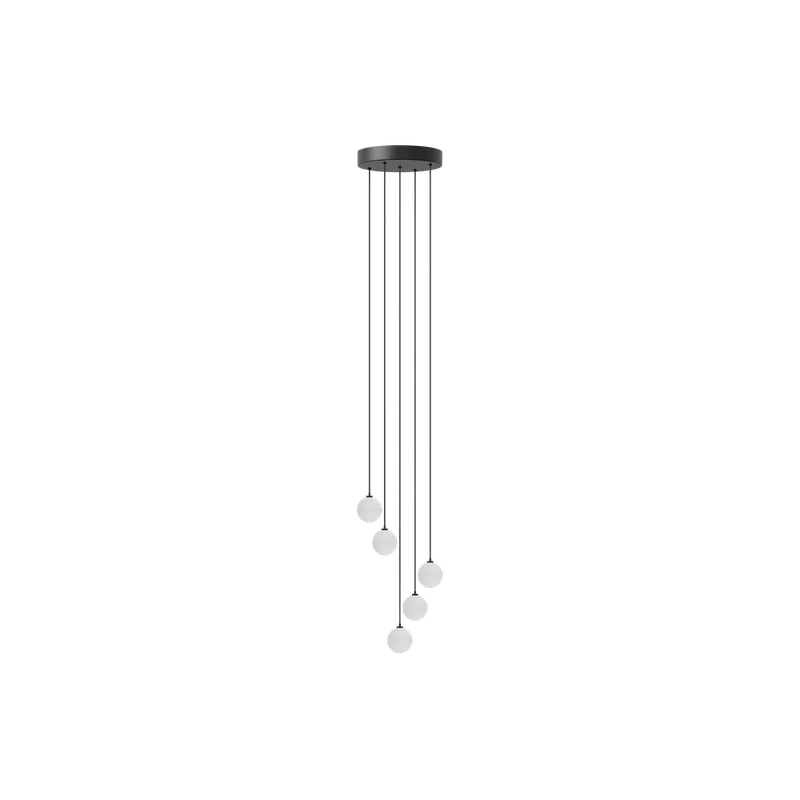 Rosette Mini | cord set by UMAGE in Black, Cluster 5 – product photo