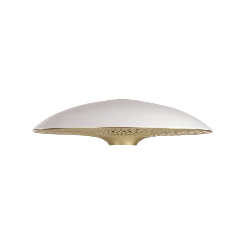 Manta Ray | lampeskærm by UMAGE in White Brass – product photo