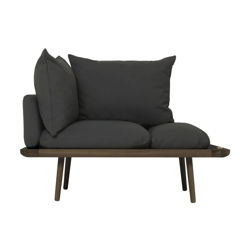 Lounge Around | 1.5-personers van UMAGE in Dark Oak, Shadow – productfoto 2 van 2