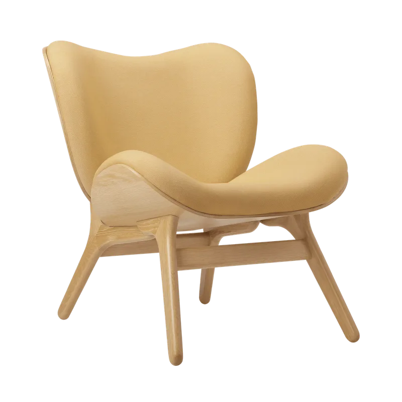 A Conversation Piece | loungestol, lav by UMAGE in Oak, Summer Shine – product photo