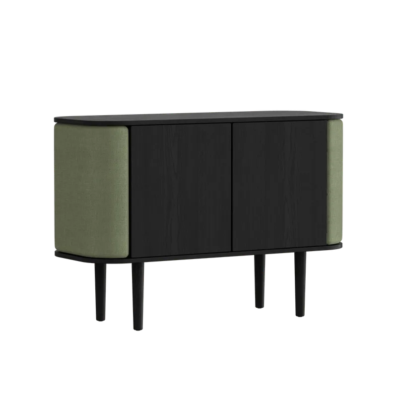 Treasures | 2-dørs skab von UMAGE in Black Oak, Morning Meadows – Produktfoto