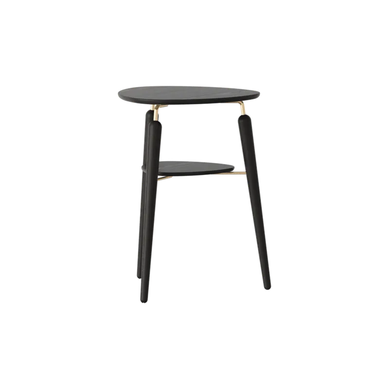 My Spot | sidebord by UMAGE in Black Oak, Brass – product photo