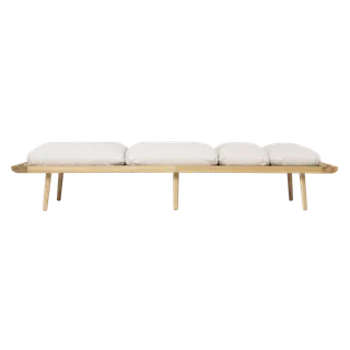 Lounge Around | daybed, Horizons by UMAGE in Oak, White Sands – product photo 2 of 2