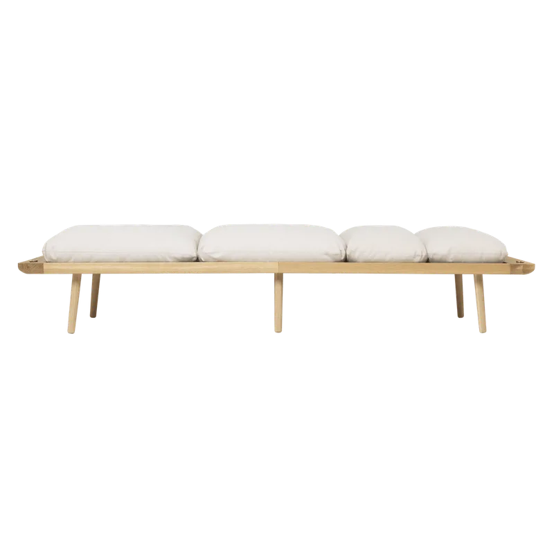 Lounge Around | daybed, Horizons by UMAGE in Oak, White Sands – product photo 2 of 2