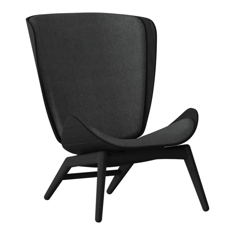 The Reader | lænestol van UMAGE in Black Oak, Shadow – productfoto