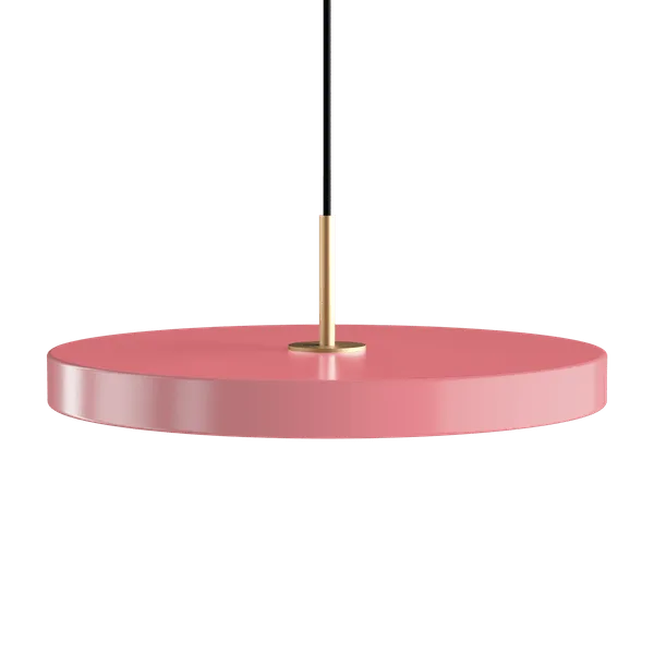 Asteria | pendellampe by UMAGE in Nuance Rose, Brass Top, Medium – product photo