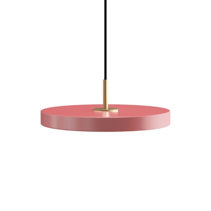 Asteria Plus | pendellampe by UMAGE in Nuance Rose, Brass Top, Mini – product photo