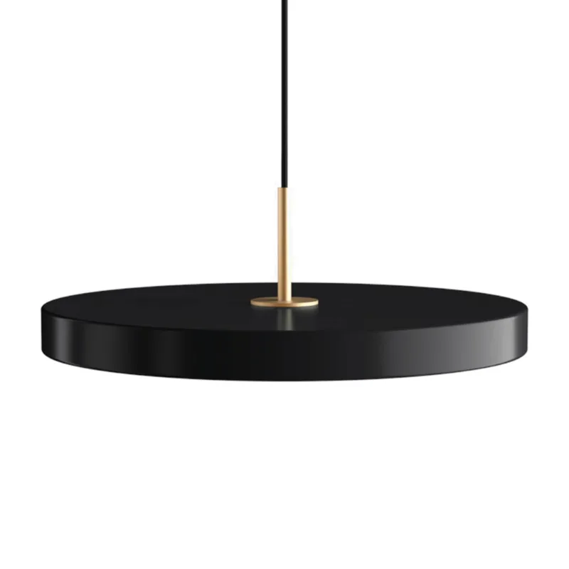 Asteria Plus | pendellampe van UMAGE in Black, Brass Top, Medium – productfoto