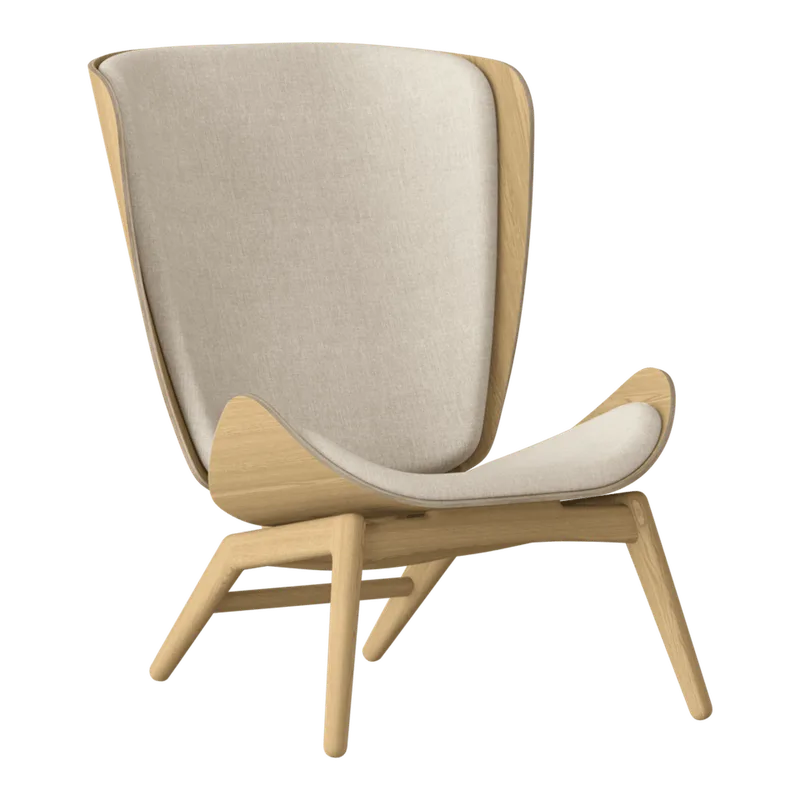 The Reader | lænestol by UMAGE in Oak, White Sands – product photo