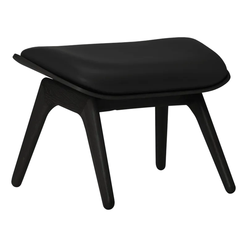 The Reader | ottoman van UMAGE in Black Oak, Black – productfoto