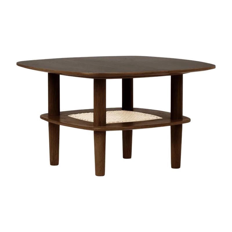 Together Smooth Square 60 | coffee table de UMAGE en Dark Oak, Low – photo du produit