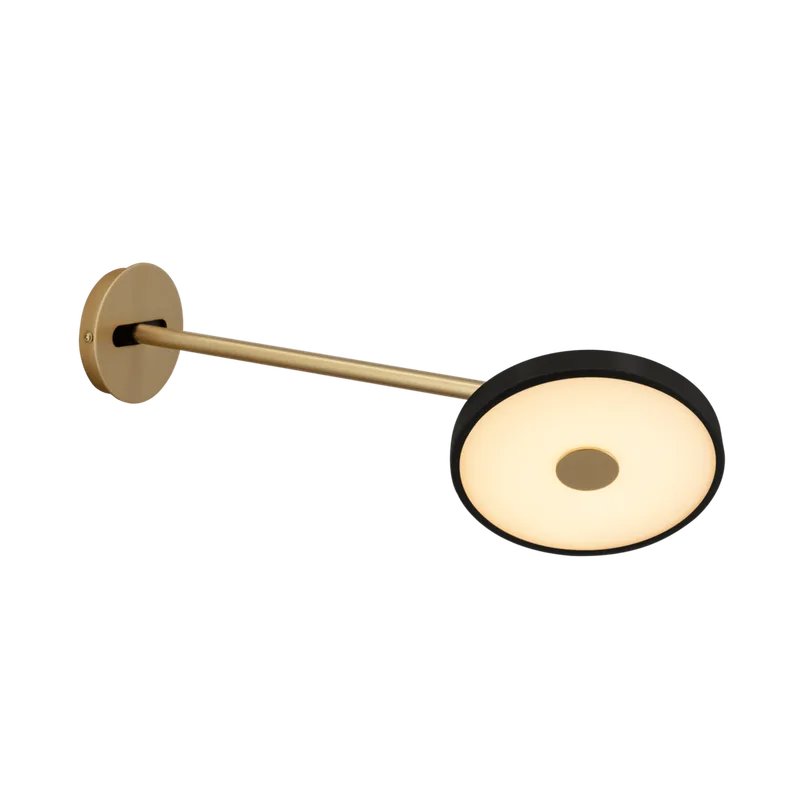 Asteria Long | wall lamp by UMAGE in Brass, Black, Not Hardwired – product photo