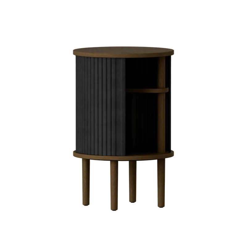 Audacious | sidebord van UMAGE in Dark Oak, Charcoal – productfoto