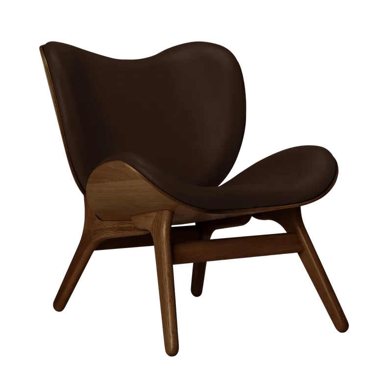 A Conversation Piece | loungestol, lav de UMAGE en Dark Oak, Brown – photo du produit