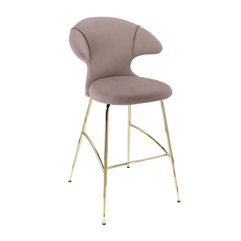 Time Flies | barstol by UMAGE in Monrose, Brass – product photo