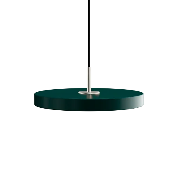Asteria | pendellampe van UMAGE in Forest Green, Steel Top, Mini – productfoto